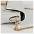 Fendi Borsa a Tracolla Mini Baguette Tote Bianco - vista 5