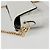 Fendi Borsa a Tracolla Mini Baguette Tote Bianco - vista 8