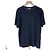 Dior T-shirt en jacquard de tissu éponge Oblique Navy Bleu