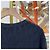 Dior T-shirt en jacquard de tissu éponge Oblique Navy Bleu - vue 6