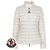 Moncler Chaqueta corta de plumón de ganso Blanco