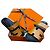 Hermès Sandali Cipre Gold Black Arancione