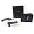 Saint Laurent Portacarte con clip per banconote in vitello nero Monogram argento - vista 2