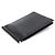 Saint Laurent Portacarte con clip per banconote in vitello nero Monogram argento - vista 5