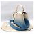 Louis Vuitton Borsa a tracolla Capucines PM in pelle taurillon Blu - vista 2