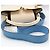 Louis Vuitton Borsa a tracolla Capucines PM in pelle taurillon Blu - vista 6