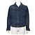 Céline Giacca track in denim blu borchiata da uomo