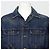 Céline Giacca track in denim blu borchiata da uomo - vista 2