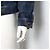 Céline Giacca track in denim blu borchiata da uomo - vista 3