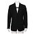 Dior Men's Black Wool Twill Two-Button Jacket