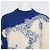 Louis Vuitton Handgestrickter Rundhalspullover mit Wolken-Intarsia Blau - Ansicht 2
