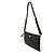 Prada Borsa a tracolla in pelle morbida stamp: OVO Nero - vista 2