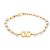 Valentino Bracciale perle logo Garavani UXM Arancione