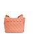 Chanel Sac hobo froissé brillant pour femmes, sac bandoulière et épaule avec poche caviar et chaîne, Rose Rouge - vue 4