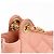 Chanel Sac hobo froissé brillant pour femmes, sac bandoulière et épaule avec poche caviar et chaîne, Rose Rouge - vue 7