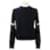 Thom Browne Relaxed Pullover aus Wolle stamp: Schwarz  - Ansicht 12