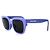 Céline Monochrome Square Acetate Sonnenbrille Violett Lila