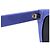 Céline Monochrome Square Acetate Sonnenbrille Violett Lila - Ansicht 7