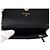 Chanel Mini borsa a tracolla e crossbody in pelle nera con catena di perle Nero - vista 6