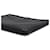 Chanel Borsa Clutch Boy Medium Chevron Nera Nero  - vista 7
