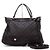Gucci mala Tote e de ombro em couro marrom com logo GG entrelaçado