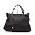 Gucci mala Tote e de ombro em couro marrom com logo GG entrelaçado - vista 2