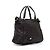 Gucci mala Tote e de ombro em couro marrom com logo GG entrelaçado - vista 4