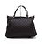 Gucci mala Tote e de ombro em couro marrom com logo GG entrelaçado - vista 5