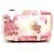 Fendi FF Logo Flower Pink Canvas Boston Tote Bag - view 7