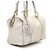 Fendi Boston-Tasche aus Canvas mit FF-Logo Beige Braun - Ansicht 3
