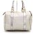 Fendi Boston-Tasche aus Canvas mit FF-Logo Beige Braun - Ansicht 4