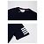 Thom Browne Milano Cotton T-Shirt mit diagonalen Ärmeln - Ansicht 4