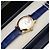 Chopard Relógio Automático Feminino Happy Sport com Diamantes e Pulseira de Couro Rosa - vista 9