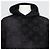 Louis Vuitton Kapuzen-T-Shirt für Herren Monogram Black Collection Schwarz - Ansicht 2