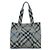 Burberry Kleiner Strick-Tote mit Karomuster Braun