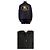 Burberry SLINDON Night Stamp Nylon Coach Jacke Schwarz - Ansicht 2