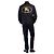 Burberry SLINDON Night Stamp Nylon Coach Jacke Schwarz - Ansicht 5