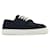Prada Sneakers stringate con punta rotonda Nero  - vista 5