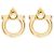 Salvatore Ferragamo Set Collana e Orecchini Gancini - vista 7