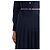 Thom Browne Midi em flanela de algodão riscada com base plissada Azul - vista 11