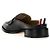 Thom Browne Mocassini Penny in pelle grana Varsity - vista 4