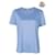 Moncler Baumwoll-T-Shirt mit Logo-Patch Blau  - Ansicht 2