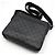 Louis Vuitton Borsa a tracolla District PM Damier Graphite Marrone - vista 4