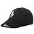 Ralph Lauren Bestickte Kappe Big Pony Logo Schwarz