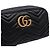 Gucci Picca borsa a tracolla e crossbody matelassé con catena - vista 8