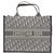 Dior Borsa Tote e Borsa a Tracolla Medium Oblique Grigia Marrone - vista 2