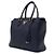 Prada Sac Tote en cuir Saffiano avec logo doré - vue 2