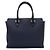 Prada Sac Tote en cuir Saffiano avec logo doré - vue 4