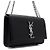 Saint Laurent Borsa a tracolla e crossbody Classic Kate Small Monogram con catena in metallo - vista 4