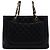 Chanel Borsa a tracolla Caviar Black con catena dorata Nero - vista 4